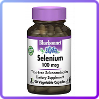 Селен Bluebonnet Nutrition Selenium 100 мкг 90 гельових капсул (470251)