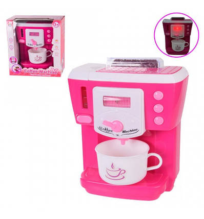 KM8607M Іграшкова Кавоварка, світло, звук, коробка 19*10,5*17,5 см, фото 2