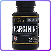 Аминокислоты California Gold Nutrition L-Arginine 60 капс (343434)