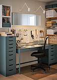 ALEX Письмовий стіл сіро-бірюзовий,132х58 см, 804.838.05, фото 3