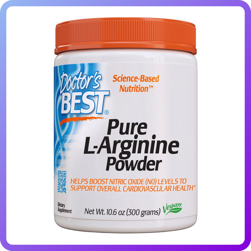 Амінокислоти Doctor's s Best L-Arginine Powder 300 г (343437)