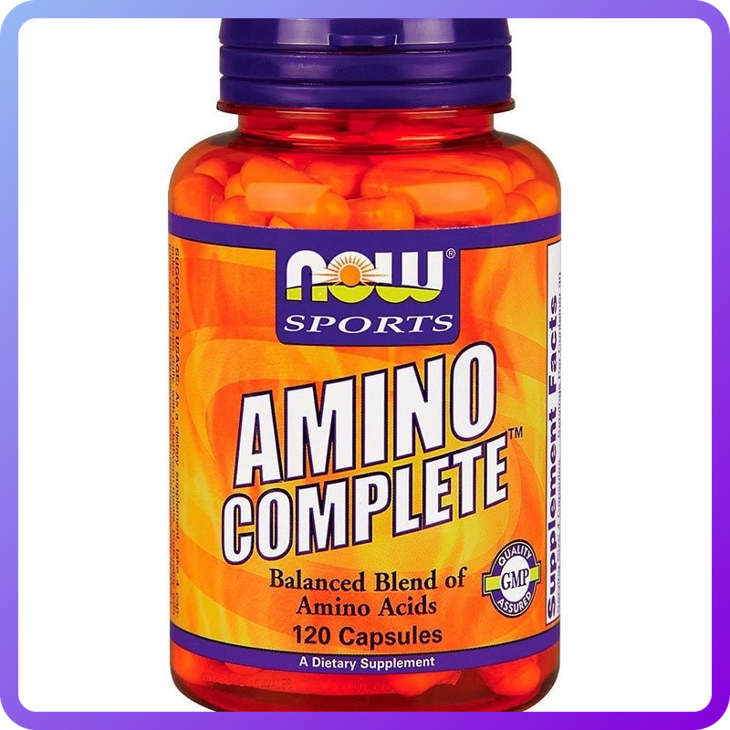 Амінокислоти Now Foods Amino Complete 120 капс (341274)
