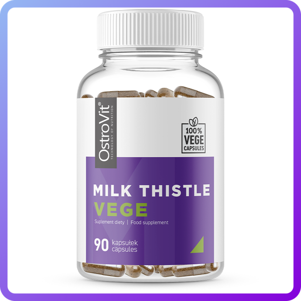 Антиоксидант Ostrovit Milk Thistle Vege 90 капс (345821)