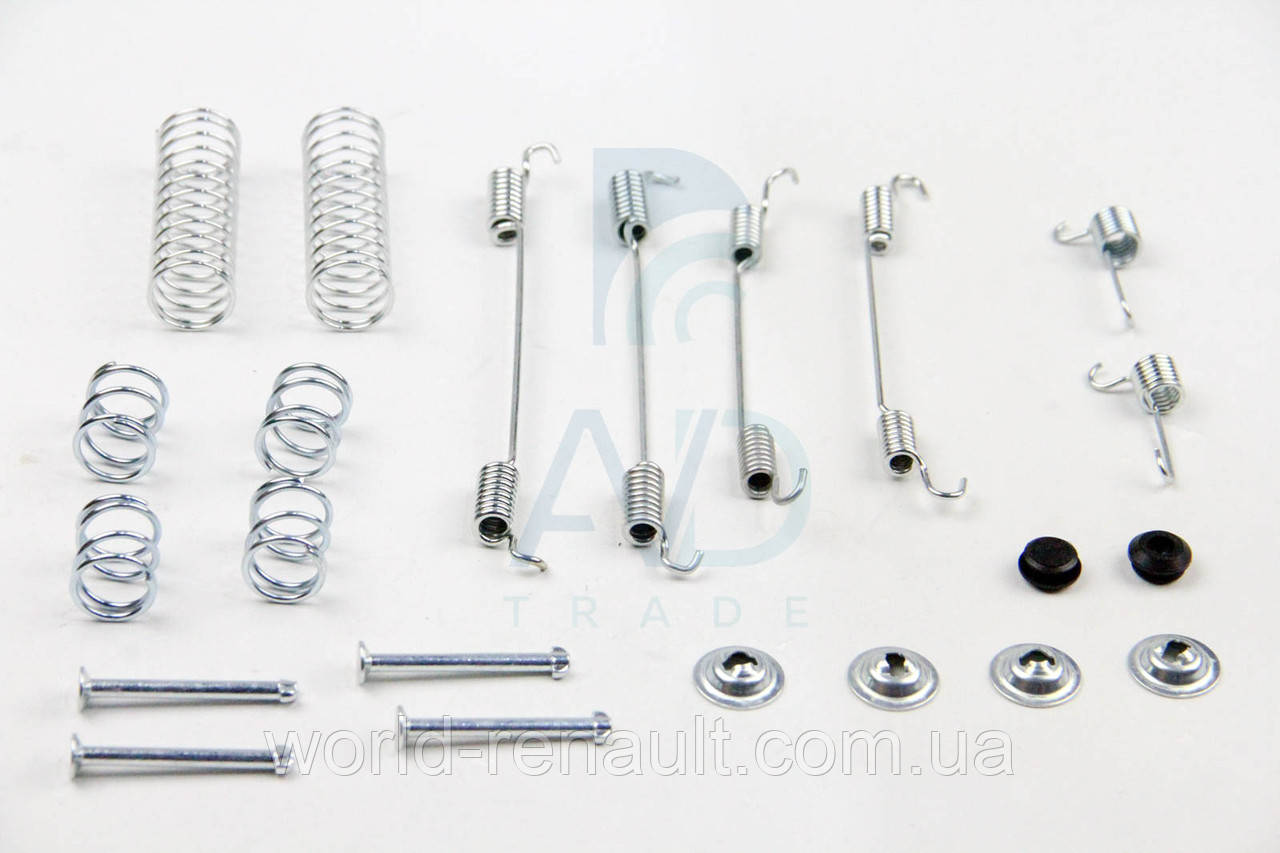 ASAM (Румунія) 33841 — Ремкомплект пружинок задніх колодок Renault Duster 4x4