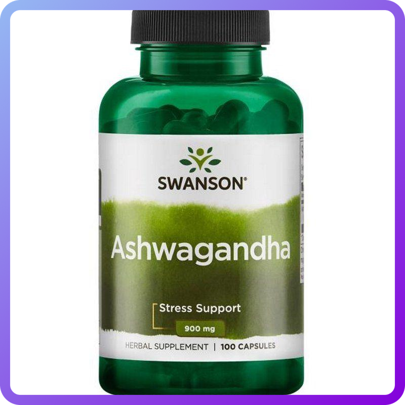 Ашваганда Swanson Herb Ashwagandha 450 мг 60 капс (342431)