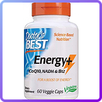 Комплекс для Поддержки Энергии Doctor's Best Energy+ CoQ10 NADH & B12 60 капсул (233823)