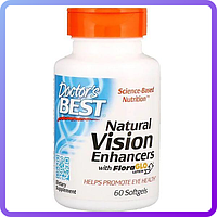 Натуральная Формула для Улучшения Зрения Doctor's Best Natural Vision Enhancers with Lutemax 60 желатиновых