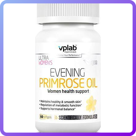 Олія Примули вечірньої VPLab Ultra women's Evening Primrose oil 60 гель.капс (346881)