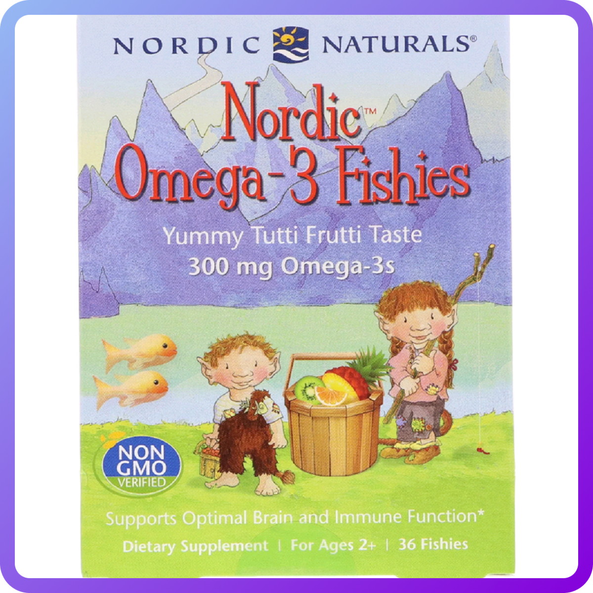 Риб'ячий Жир Nordic Naturals Nordic Omega-3 Fishies 36 капс (345876)