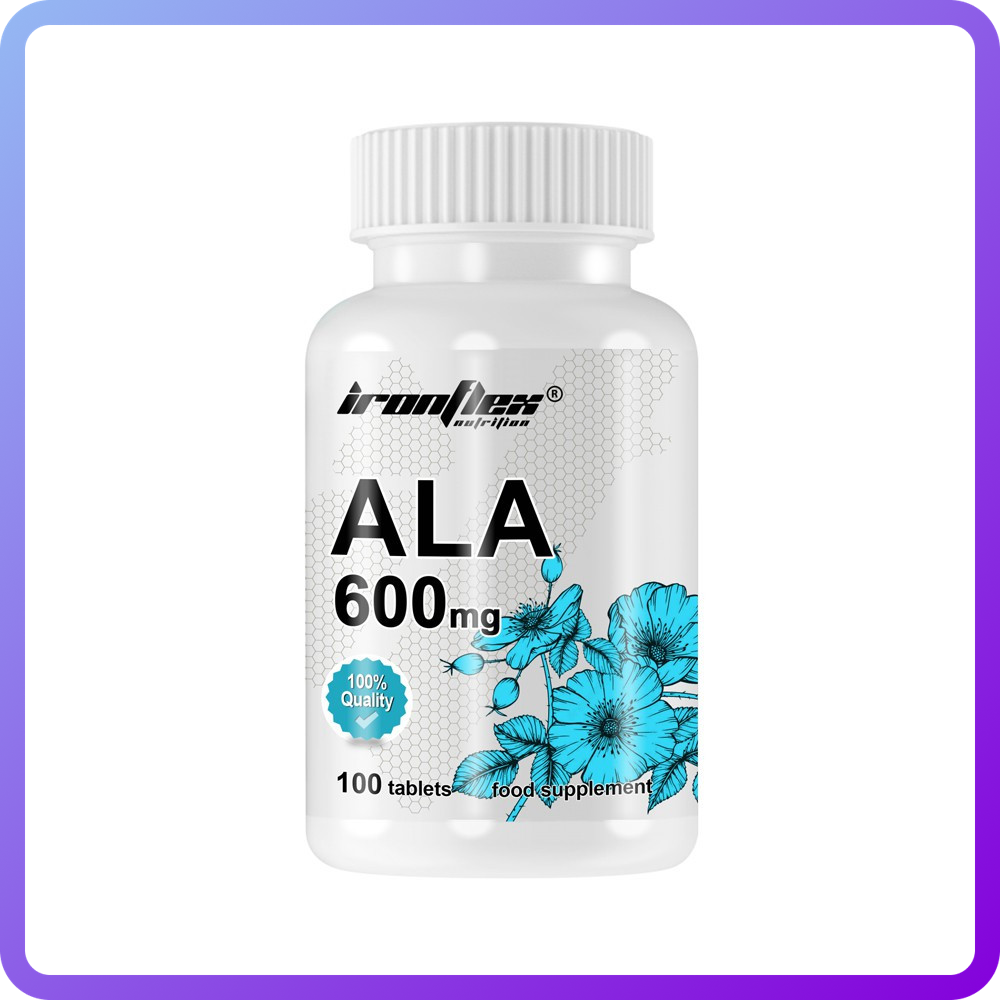 Антиоксидант IronFlex ALA 100 таб (346949)