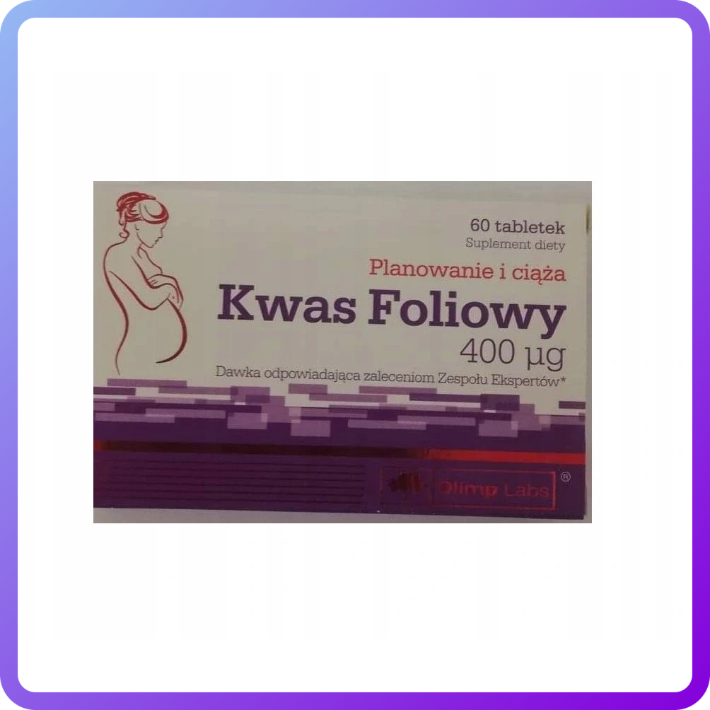 Фолієва кислота Olimp Labs Kwas foliowy 400 60 таб (346967)