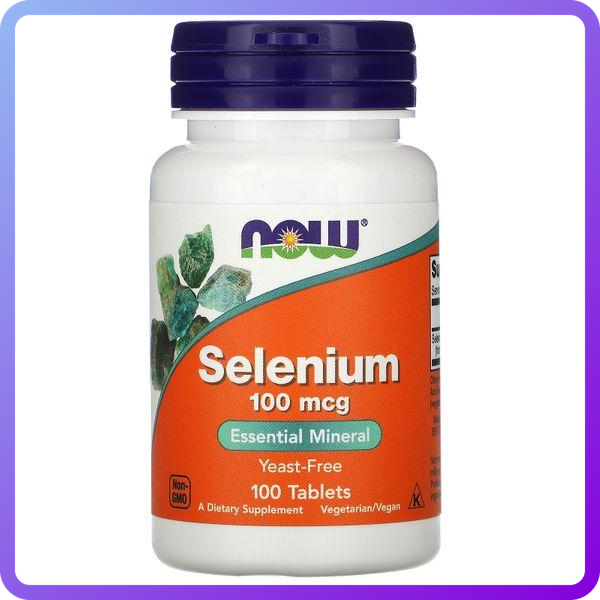 Селен Now Foods Selenium 100 мкг 100 таблеток (344904)