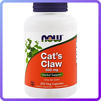Котячий кіготь Now Foods cat's Claw 500 мг 250 вегетаріанських капсул (112597)