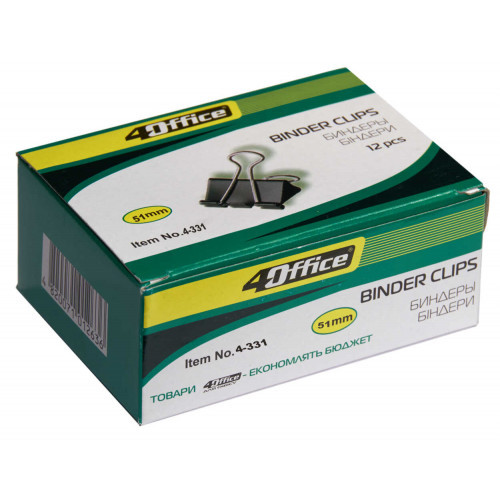 Біндер 51мм 4Office, фото 1