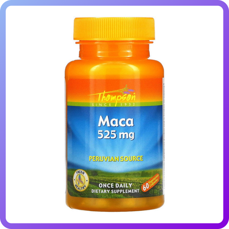 Маку Thompson Maca 525 мг 60 вег.капс (345964)