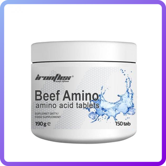 Амінокислоти IronFlex Beef Amino 150 таб (347004)