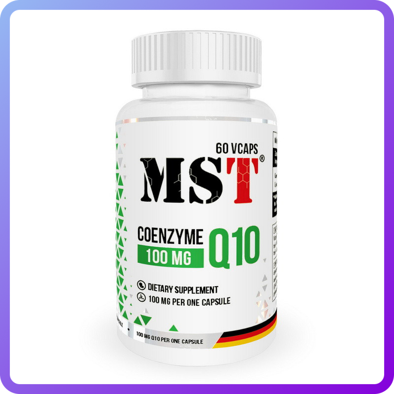 Коензим MST Nutrition Coenzyme Q10 100 мг 60 вег.капс (345993)