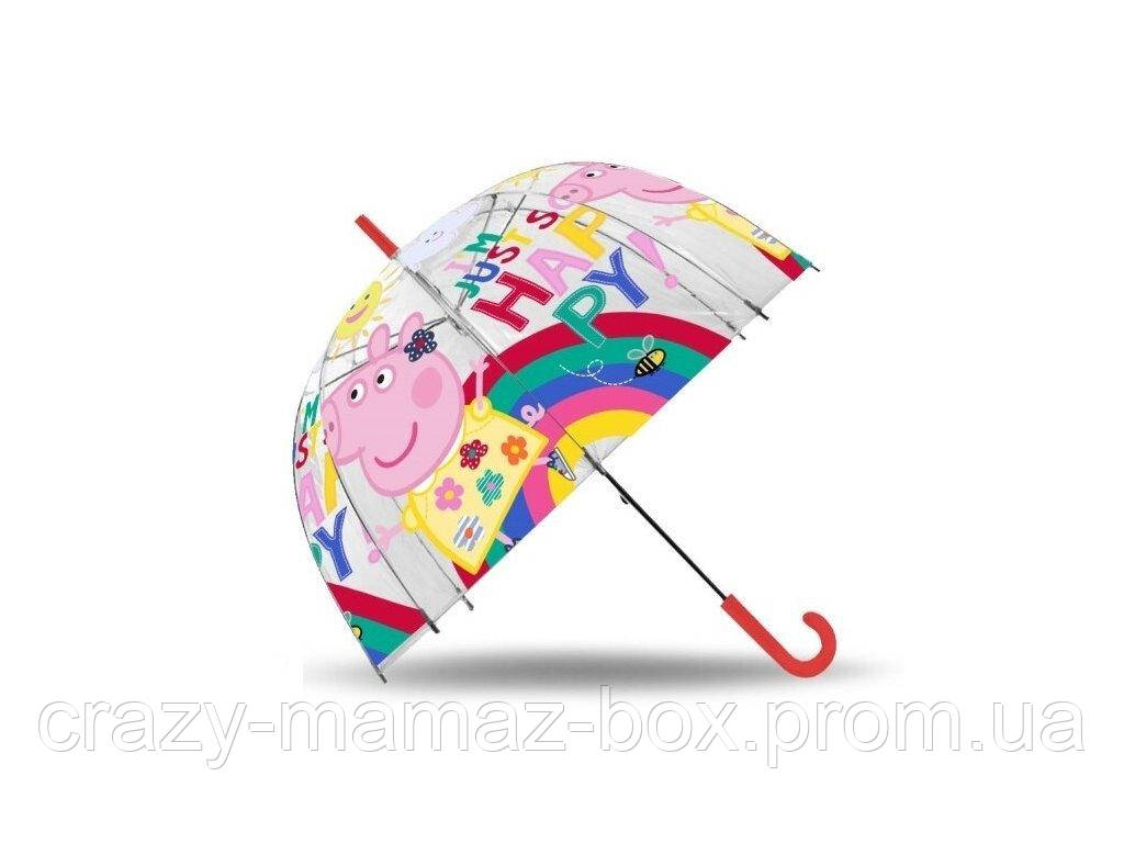 Дитяча парасолька Свинка Пеппа  Peppa Pig 3-6 років