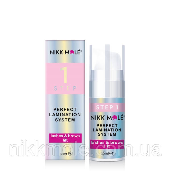 Perfect lamination STEP №1 (Lashes & brows lift) Nikk Mole, фото 1