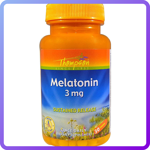 Мелатонин Thompson Melatonin 3 мг 30 таб (113725) (ID#1478254698), цена ...