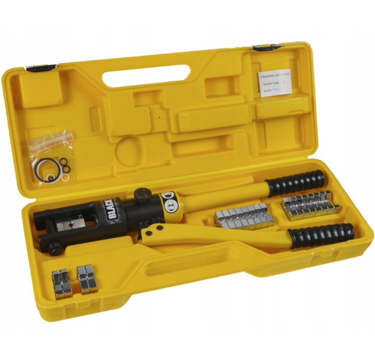 Інструмент опресувальний ручний гідравлічний Black 18301 / матриці 16-300мм² 18т