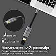 Перехідник Type-C to 4K HDMI 30Hz Promate MediaLink-H1 Grey (Уцінка) (ch_medialink-h1.grey), фото 4