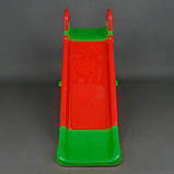 Дитяча гірка DOLONI 146 см КРАСНО-ЗЕЛЕНА (0140/01), фото 2