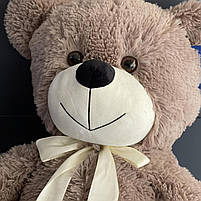 Іграшка мяка "Ведмедик", світло - коричневий, (СІРИЙ) Мягкая игрушка "Мишка" В146/2 ТМ "Масяня", фото 2