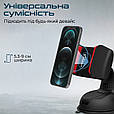 Автотримач із затискачем Promate Mount-2 Black/Red (Уцінка) (ch_mount-2.black/red), фото 6