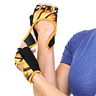 Рукавиці для фітнесу рукавички спортивні Tapout 168514 розмір S Yellow-Black, фото 6