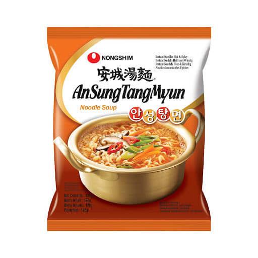 Корейський рамьон із грибами та водоростями, Nongshim 125 г, фото 1