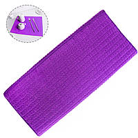 Влаговпитывающий коврик для посуды 38х50см "Dish drying mat" Фиолетовый, подстилка под посуды текстильная (VF)