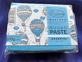 Мастика Criamo блакитна, 500 г