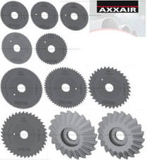 Фрези та мастило для труборізів LS, ССLUH, ССLUP, AXXAIR/KARNASCH