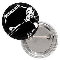 Значок Metallica (James Hetfield)