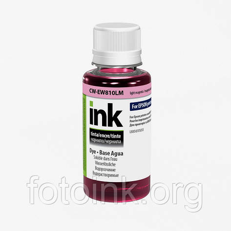 Чорнила ColorWay для Epson L1800, L800, L810, L850, light magenta, 100 ml, EW810, фото 1