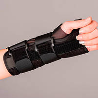 Бандаж на променево-зап'ястковий суглоб і великий палець Lesko SD-59 Left S фіксатор з алюмінієвими вставками 5 шт., фото 3