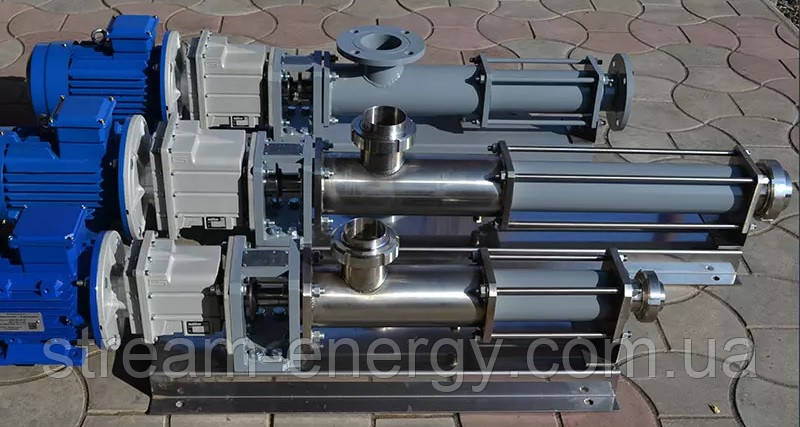 Гвинтовий насос для шоколадних наповнювачів, карамельних наповнювачів, фруктових наповнювачів, поливального сиропу, фото 1