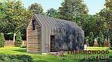 Барнхаус з банею 7,8х3,2м Sauna Barn House 04 від виробника ThermoWood Production, фото 5