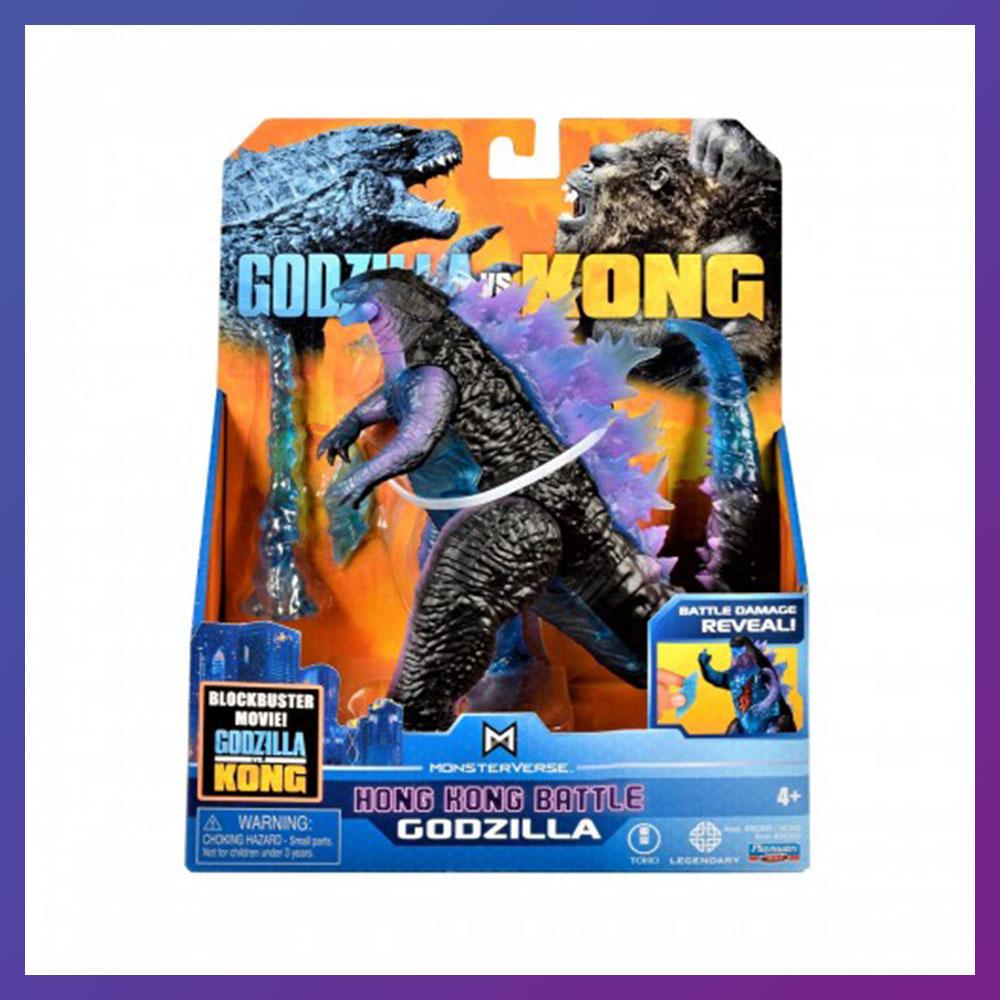 Фігурка Godzilla vs Kong Годзілла з бойовими ранами та променем 15 см
