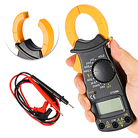 Мультиметр токовые клещи DT3266А / Цифровой токоизмерительный тестер / Прибор для измерения напряжения