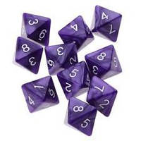 Кубик Chessex D8 (в ассортименте) Dice