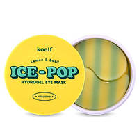 Патчи гидрогелевые для глаз с лимоном и базиликом Petitfee Koelf Lemon Basil Ice-Pop Hydrogel Eye Mask 60шт