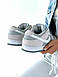 Чоловічі Кросівки Nike SB Dunk Low Grey White 41-42-43-44, фото 6