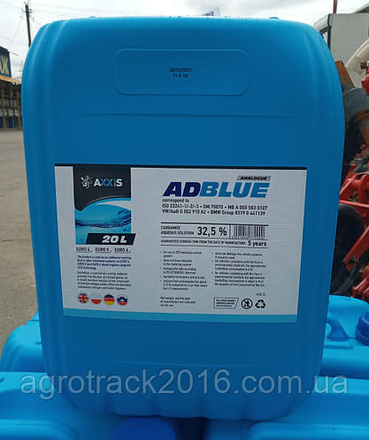 Купить Жидкость AdBlue для снижения выбросов систем SCR (мочевина) 20л ...