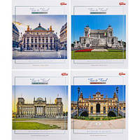 Від 12 шт. Зошит кольоровий 60 листів, клітина 3418 N  купити дешево оптом в інтернет-магазині