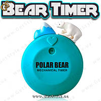 Таймер Білий ведмідь Bear Timer 60 хв на магніті