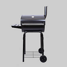 Вугільний гриль-барбекю квадратний SMOKE GRILL, фото 2