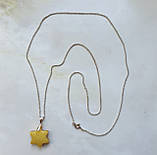 Кулон 100% натуральний бурштин вага 4,3г ланцюжок срібло 925, фото 5