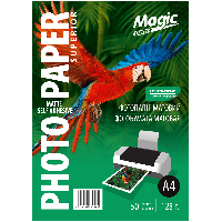 Матовая фотобумага Magic (самоклеющаяся) А4 128 грамм /м² Superior (50 листов)